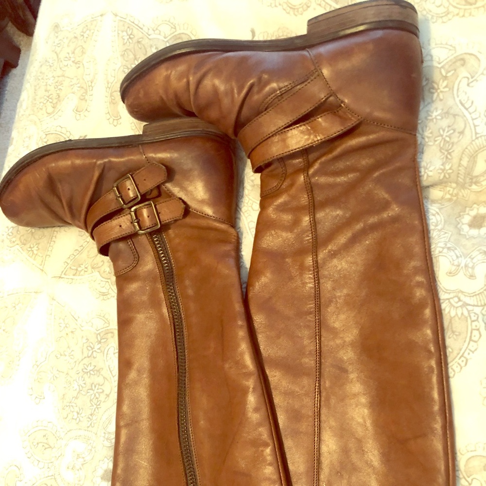Steven Madden Leather riding boots